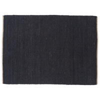 FLACHWEBETEPPICH 170/240 cm Schwarz  - Schwarz, LIFESTYLE, Textil (170/240cm) - P & B