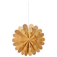 LED-DEKOLEUCHTE  - Goldfarben, Basics, Papier (60/60/19cm) - Markslöjd