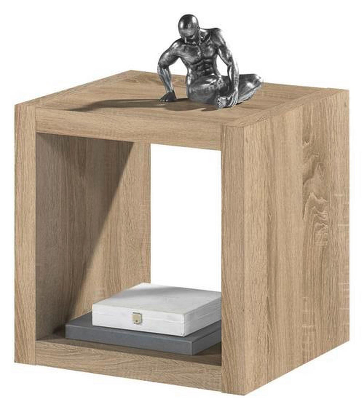 RAUMTEILER - Sonoma Eiche, Design, Holzwerkstoff (41/41/38cm) - Carryhome