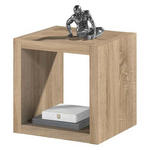 RAUMTEILER Holzwerkstoff Sonoma Eiche  - Sonoma Eiche, Design, Holzwerkstoff (41/41/38cm) - Carryhome