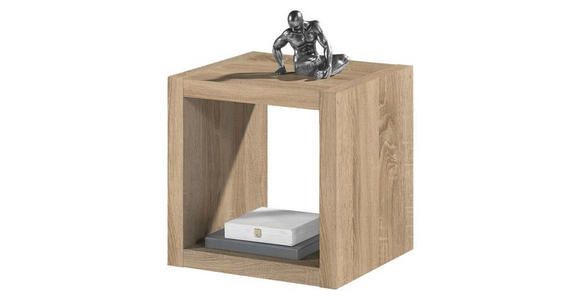 RAUMTEILER Holzwerkstoff Sonoma Eiche  - Sonoma Eiche, Design, Holzwerkstoff (41/41/38cm) - Carryhome
