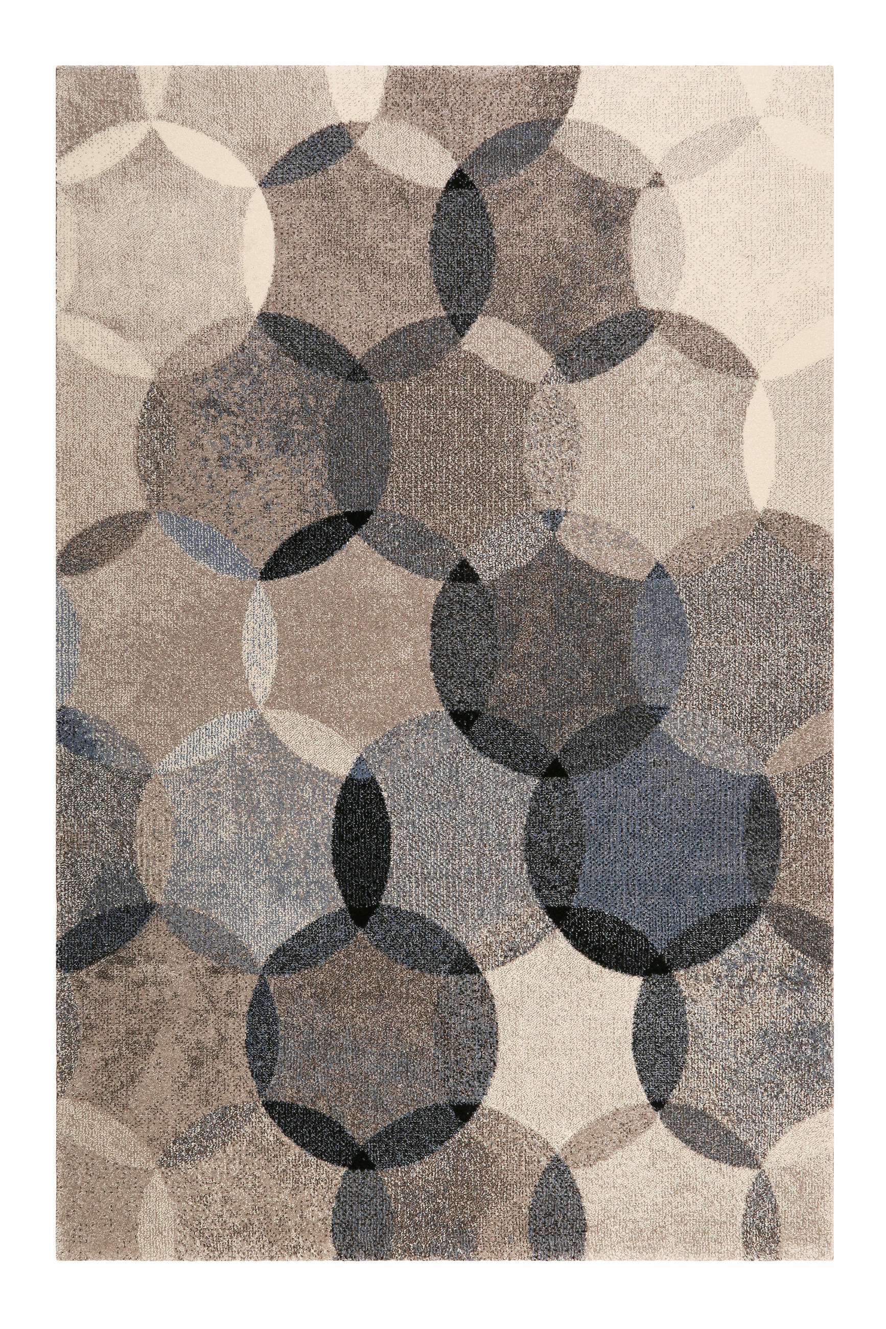 Webteppich Modernina Blau 160x225 cm