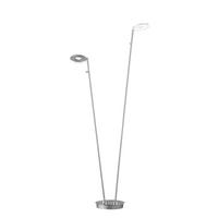 STOJACÍ LED SVÍTIDLO, 22/135 cm  - barvy chromu/barvy niklu, Design, kov (22/135cm) - Fischer & Honsel