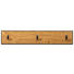 HAKENLEISTE - Eichefarben/Anthrazit, Natur, Holz/Metall (85/12/3cm) - Linea Natura HAKENLEISTE - Eichefarben/Anthrazit, Natur, Holz/Metall (85/12/3cm) - Linea Natura