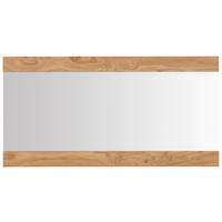 WANDSPIEGEL 119/60/2 cm  - Eichefarben, Design, Glas/Holzwerkstoff (119/60/2cm) - Dieter Knoll