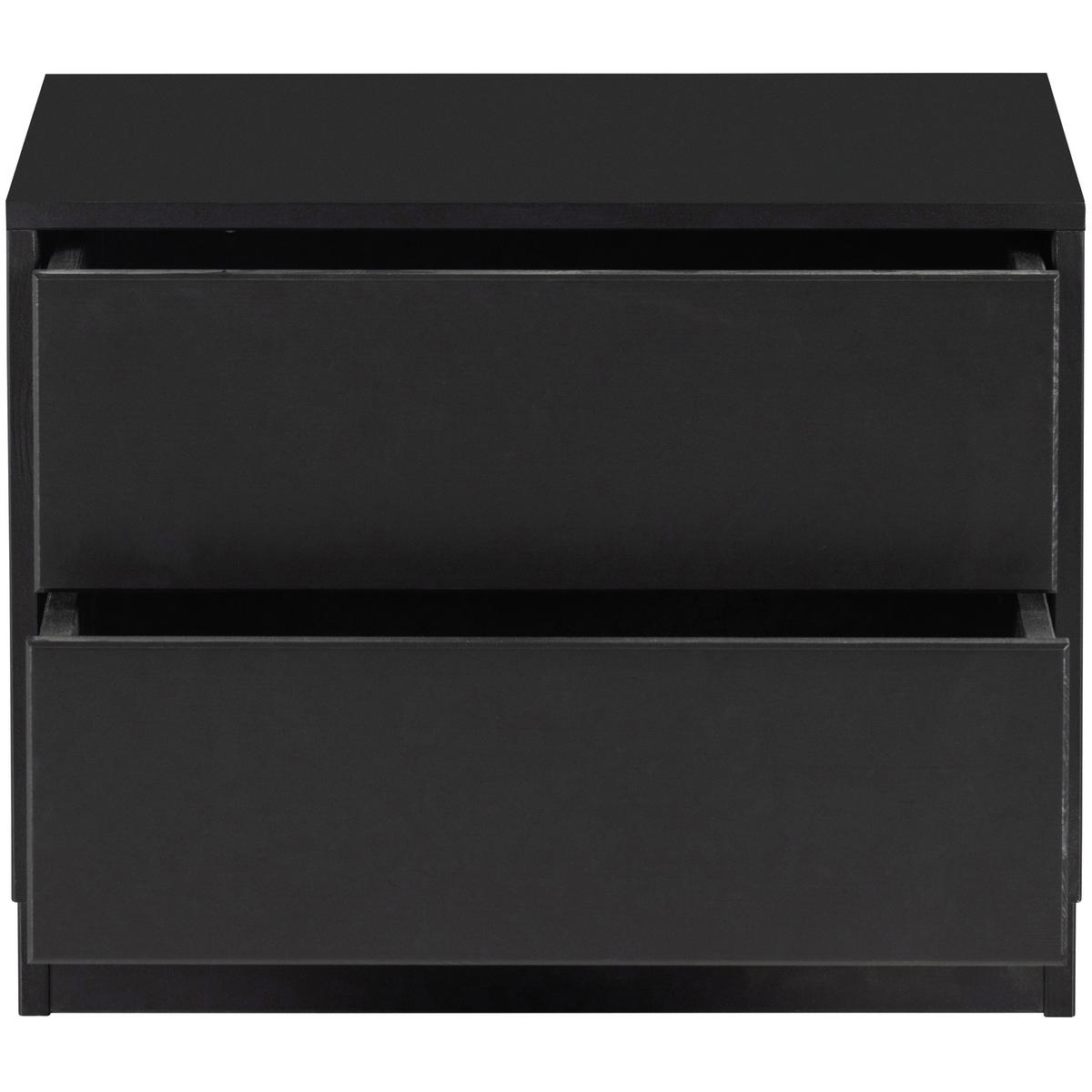 LOWBOARD Finca  in 50/40/40 cm  - Schwarz, Design, Holz (50/40/40cm) - Livetastic