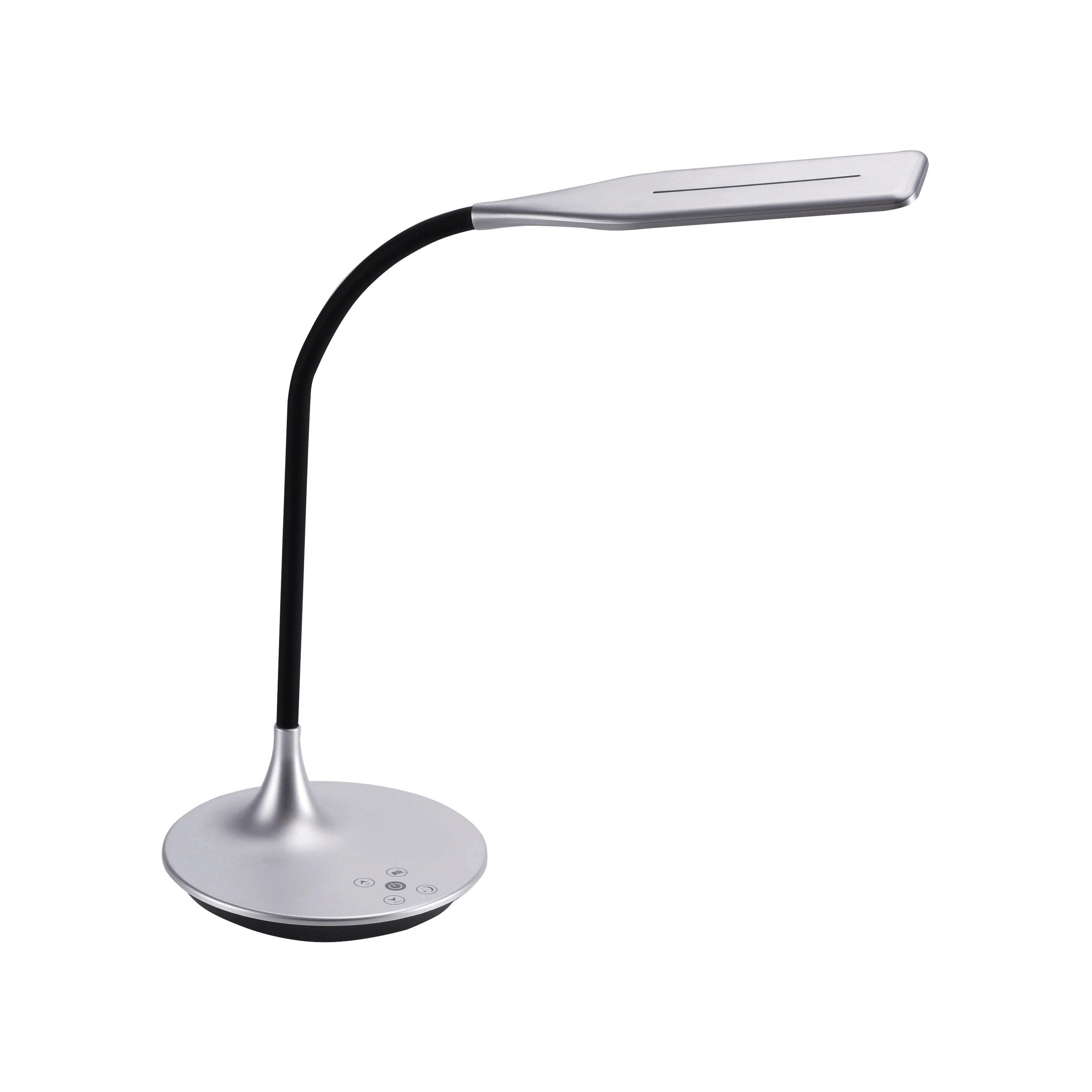 Novel LED LAMPA NA PSACÍ STŮL, dotykový stmívač, 41/47/64 cm - barvy stříbra