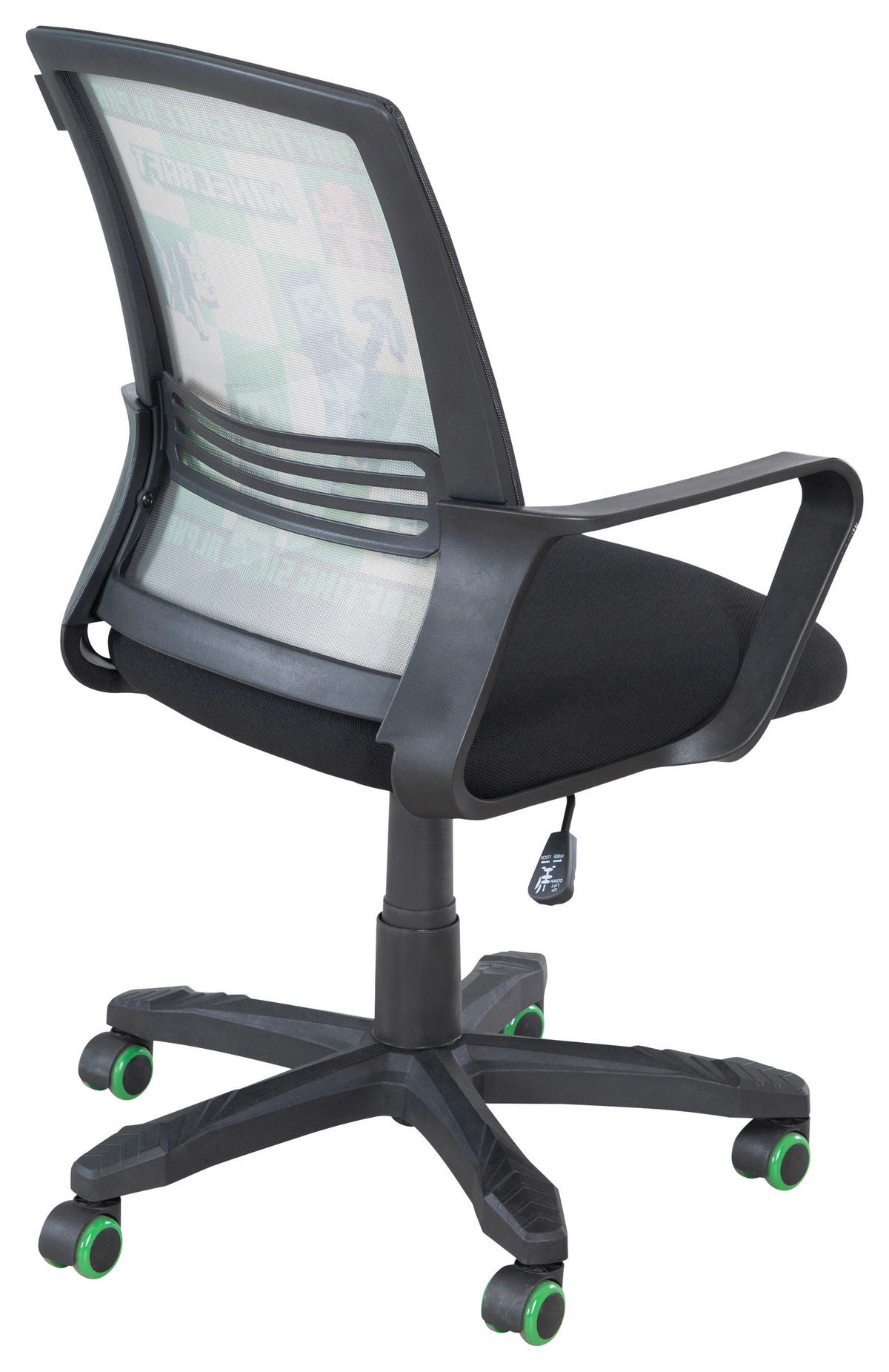 DREHSTUHL  in Schwarz  - Schwarz, MODERN, Kunststoff/Textil (63/92/111,5/60cm) - Minecraft