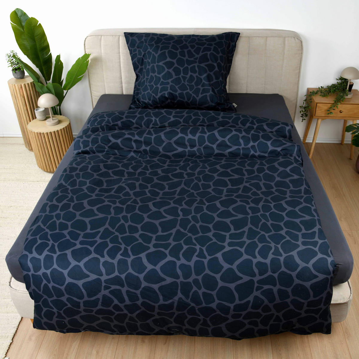 JUGENDBETTWÄSCHE Wild Flowers Renforcé 135/200 cm  - Multicolor, Design, Textil (135/200cm) - Herding