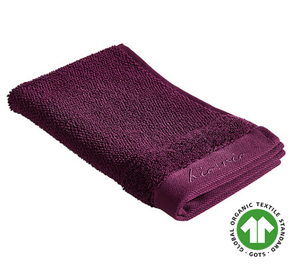 PEŠKIR ZA GOSTE BONITA  ljubičasta 30/50 cm  - ljubičasta, Prirodno, tekstil (30/50cm) - Bio:Vio