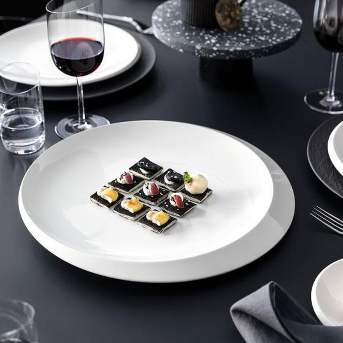 PLATTE 37 cm   - Weiss, Design, Keramik (37cm) - Villeroy & Boch