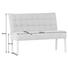 SITZBANK 120/94/65 cm in Grau - Naturfarben/Grau, KONVENTIONELL, Holz/Textil (120/94/65cm) - Cantus SITZBANK 120/94/65 cm in Grau - Naturfarben/Grau, KONVENTIONELL, Holz/Textil (120/94/65cm) - Cantus