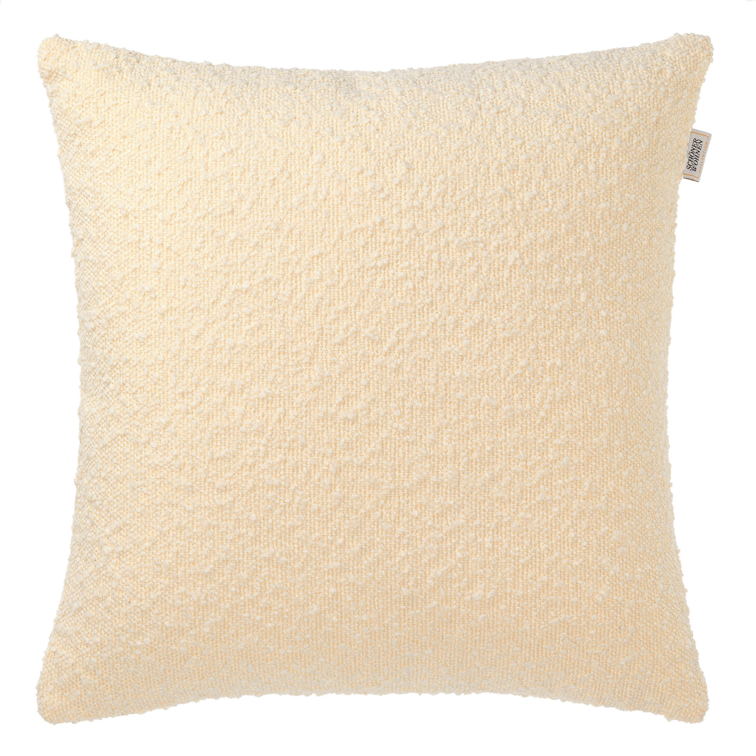 KISSENHÜLLE SW-BAY 43/43 cm  - Creme/Weiß, Basics, Textil (43/43cm) - Schöner Wohnen