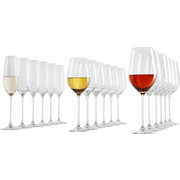 GLÄSERSET 18-teilig - Klar, KONVENTIONELL, Glas - SCHOTT ZWIESEL