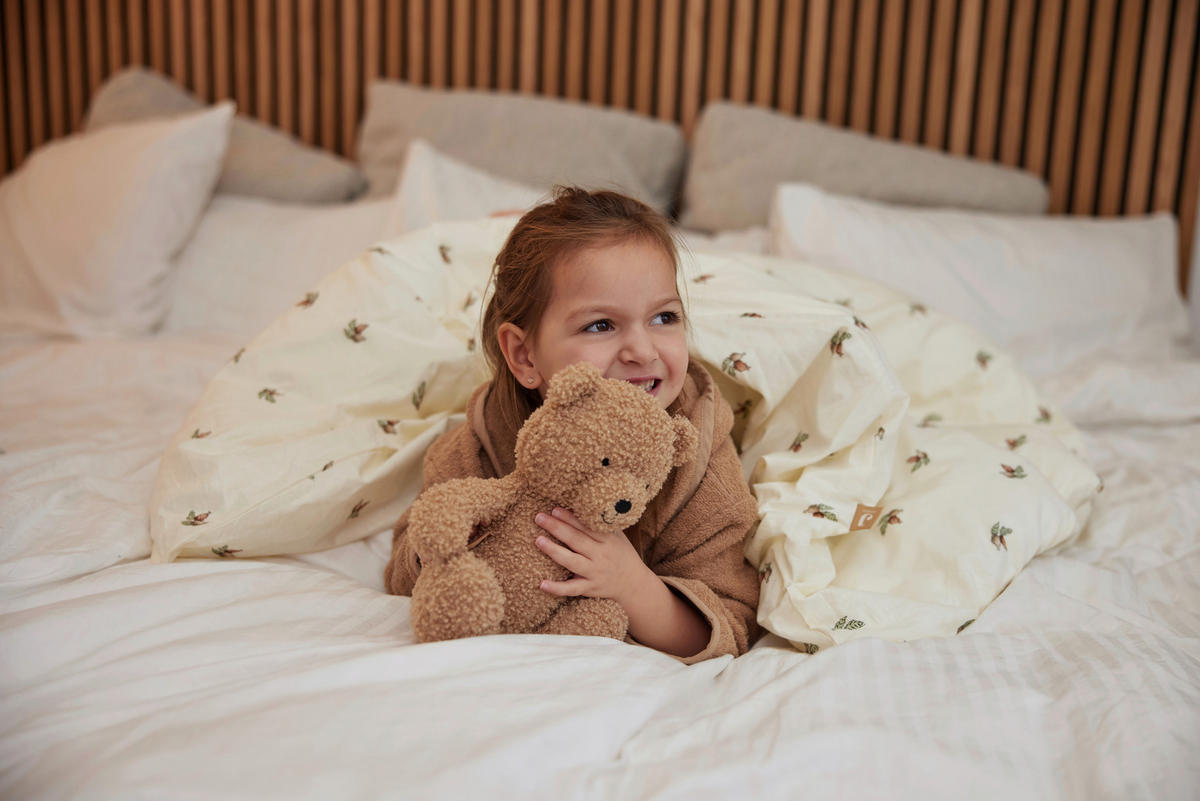 PLIŠASTA IGRAČA - rjava, Basics, tekstil (18cm) - JOLLEIN