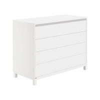 WICKELKOMMODE Olli Kommode Weiß  - Weiß/Grau, Basics, Holzwerkstoff (123,5/94,9/56,1cm) - Paidi