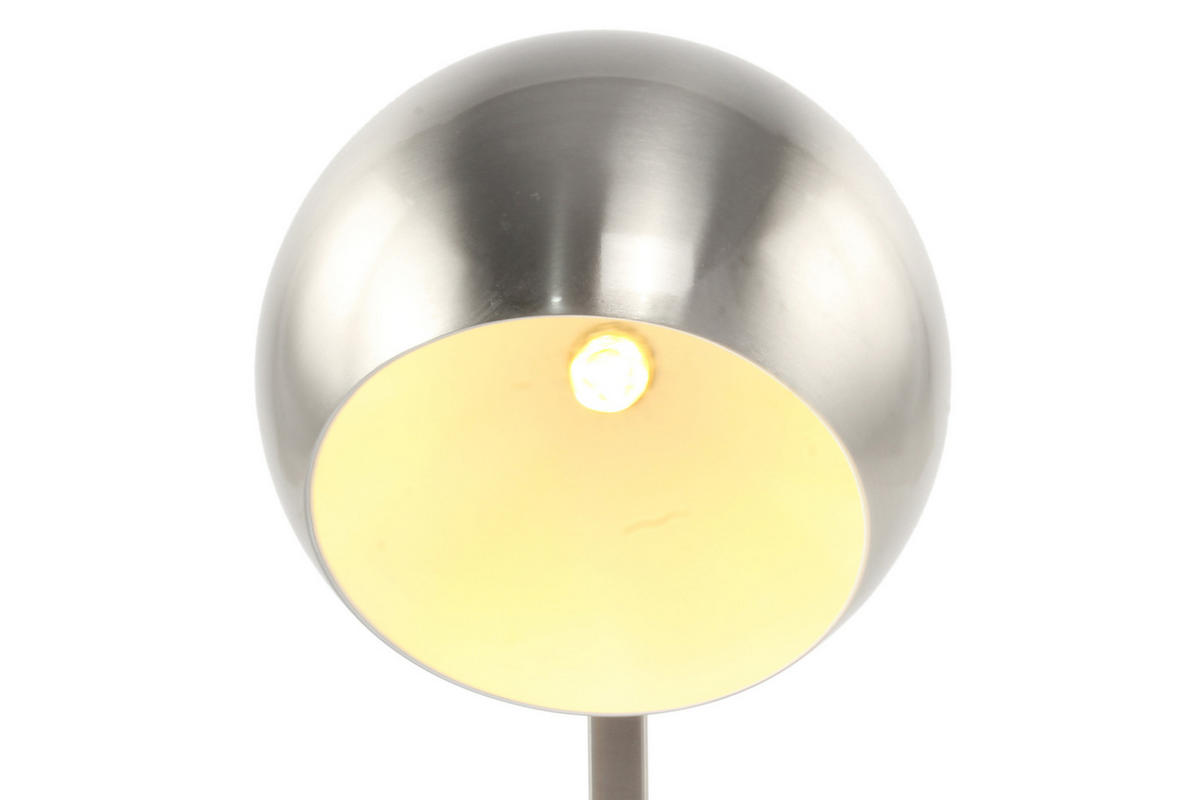 TISCHLEUCHTE - Silberfarben, Trend, Metall (19/50/19cm) - Kayoom