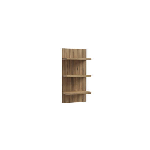POLICA ZIDNA boje hrasta drvni materijal - boje hrasta, Moderno, drvni materijal (60/125/29,6cm) - Hom`in