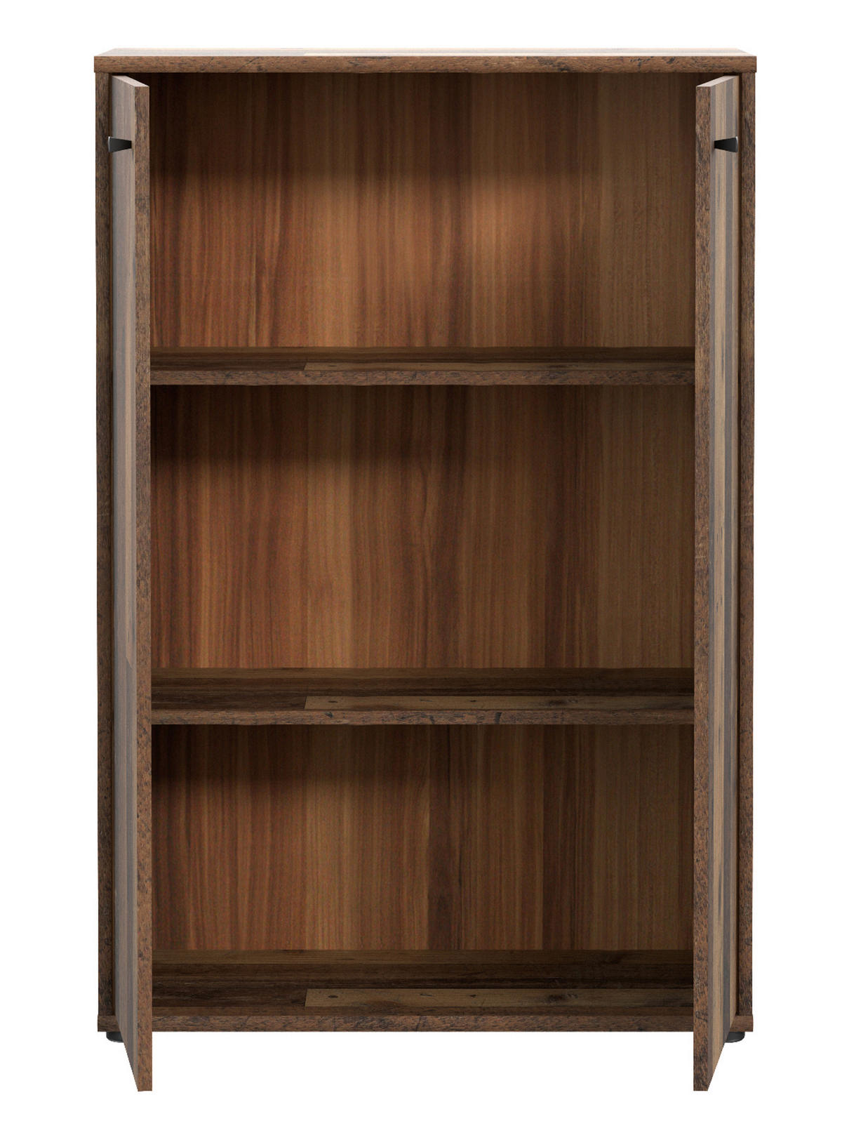 KOMMODE 73,7/111,1/34,8 cm Dunkelbraun, Graubraun  - Dunkelbraun/Graubraun, Design, Holzwerkstoff (73,7/111,1/34,8cm)