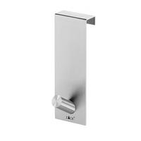 TÜRHAKEN  in Edelstahlfarben  - Edelstahlfarben, Basics, Metall (4,5/13,5/6cm) - Zack