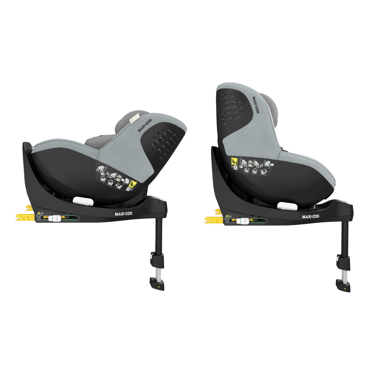 KINDERAUTOSITZ Mica Pro Eco Authentic Grey   - Basics, Kunststoff/Textil (44,2/64,8/68,3cm) - Maxi-Cosi