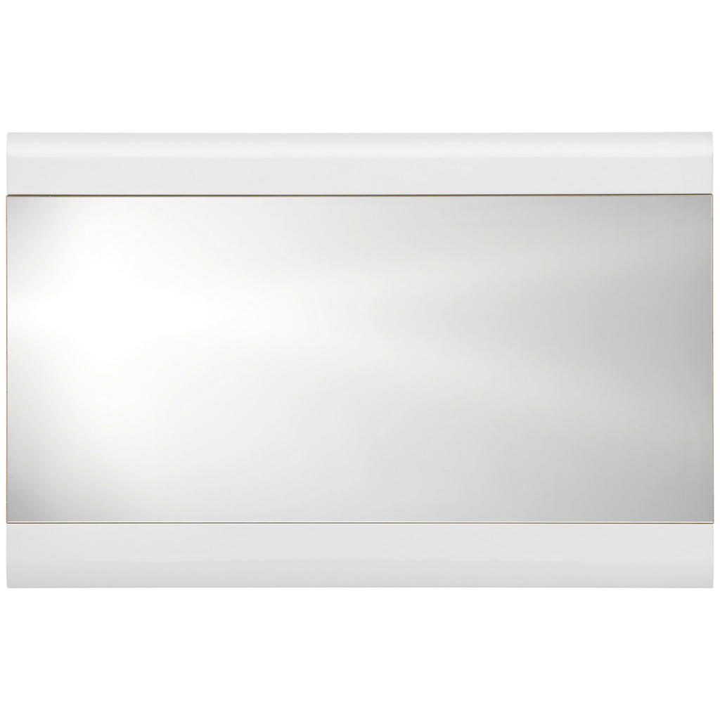 Garderobenspiegel Auris BxH: 120x78 cm Teilverrahmt Weiß