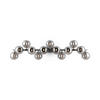 WANDLEUCHTE Modern   - Chromfarben/Grau, Trend, Glas/Metall (24/95/23cm) - MAYTONI