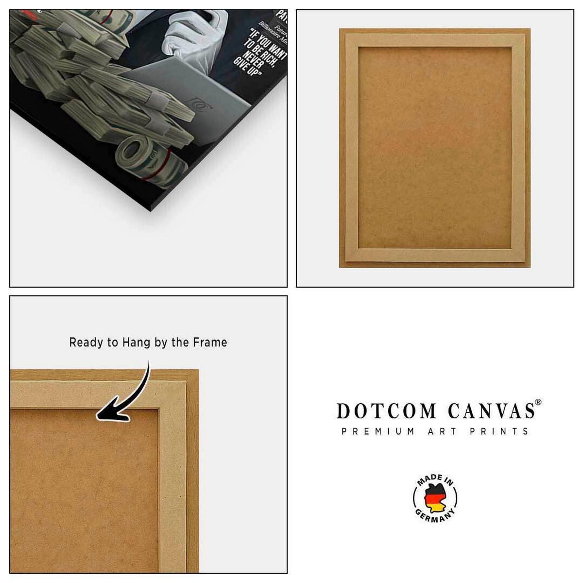 KUNSTDRUCK 58/90 cm  - Multicolor, Basics, Holz (58/90cm)