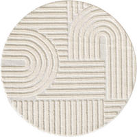 HOCHFLORTEPPICH 200 cm ART Creme  - Creme, Basics, Textil (200cm) - Novel
