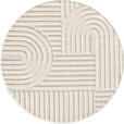 HOCHFLORTEPPICH 160 cm ART Creme  - Creme, Basics, Textil (160cm) - Novel