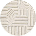 HOCHFLORTEPPICH 80 cm ART Creme  - Creme, Basics, Textil (80cm) - Novel