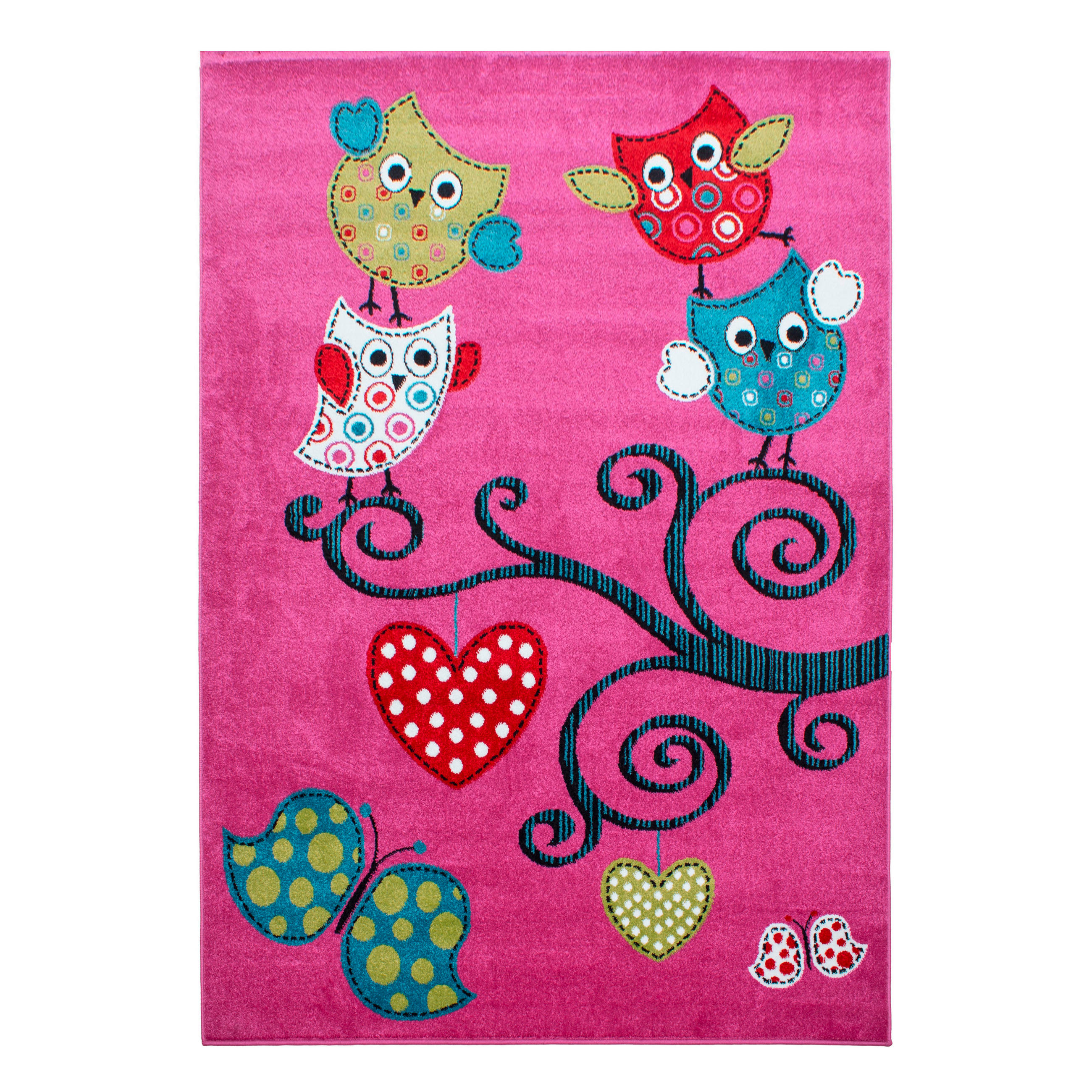 BARNMATTA 140/200 cm Kids - violett, Trend, textil (140/200cm) - Ben'n'jen