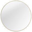 WANDSPIEGEL 62,8/62,8/1,5 cm    - Goldfarben, Design, Glas/Metall (62,8/62,8/1,5cm) - Xora