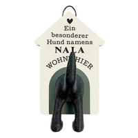 GARDEROBENHAKEN  in Creme  - Creme, Trend, Holzwerkstoff (16cm)