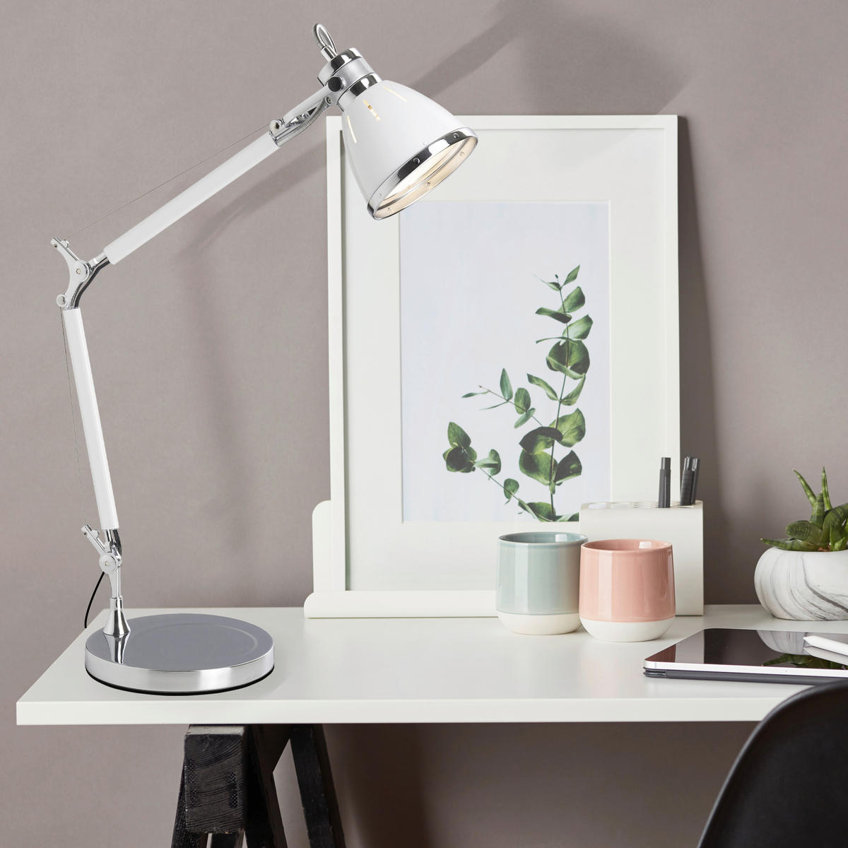 SCHREIBTISCHLEUCHTE 21/47,5/50 cm   - KONVENTIONELL (21/47,5/50cm) - Brilliant