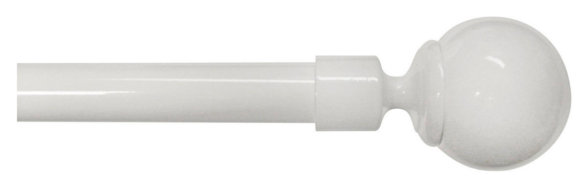 GARDINSTÅNGSET 120-210 cm  - vit, Basics, metall (120-210cm)