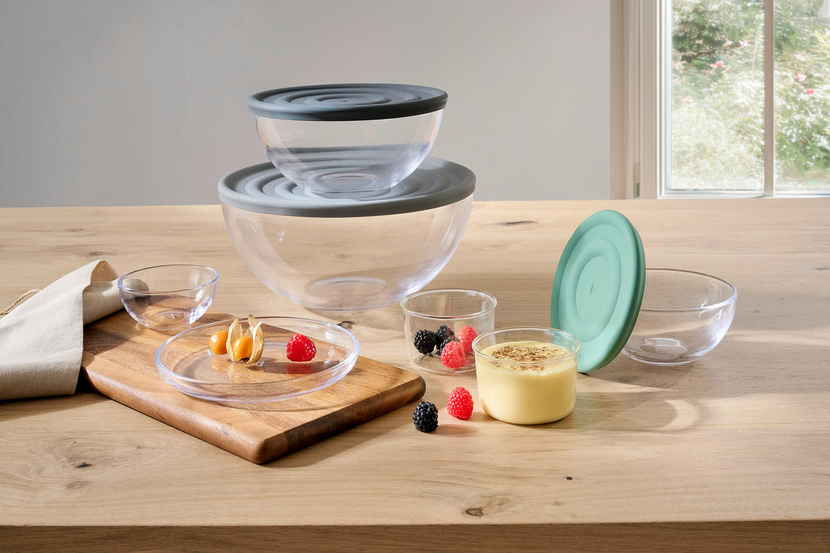 TANJUR ZA SALATU  18,00 cm           Cucina   - prozirno, Basics, staklo (18,00cm) - Leonardo