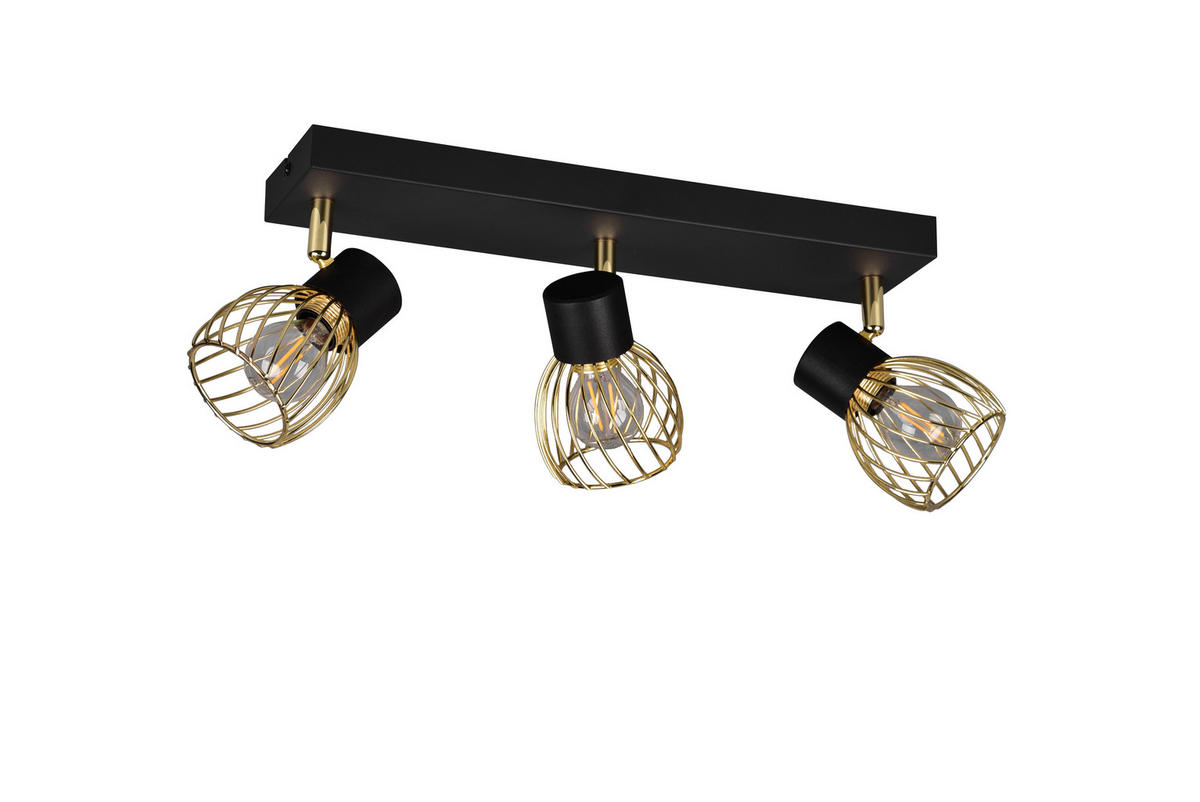 STRAHLER - Goldfarben/Schwarz, Konventionell, Metall (43/16/11cm)