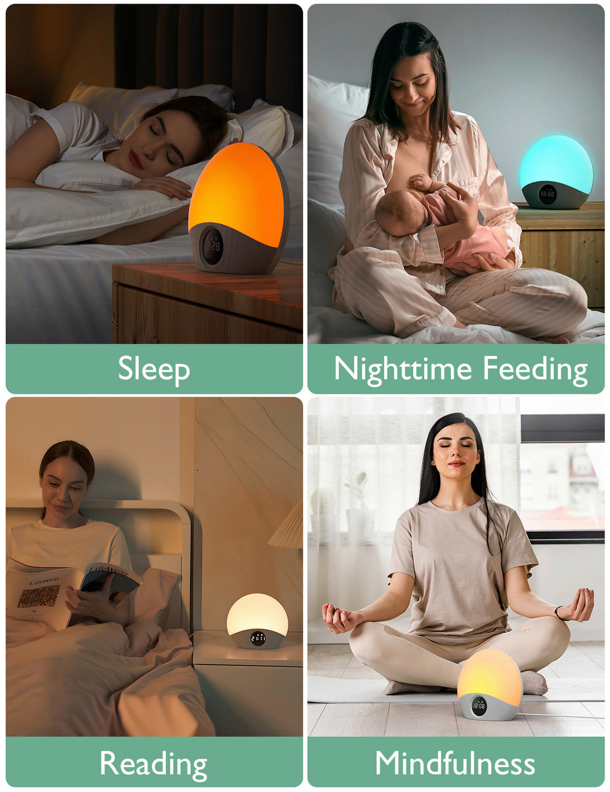 NACHTLICHT - Basics (20,1/17,2/9,6cm) - Momcozy