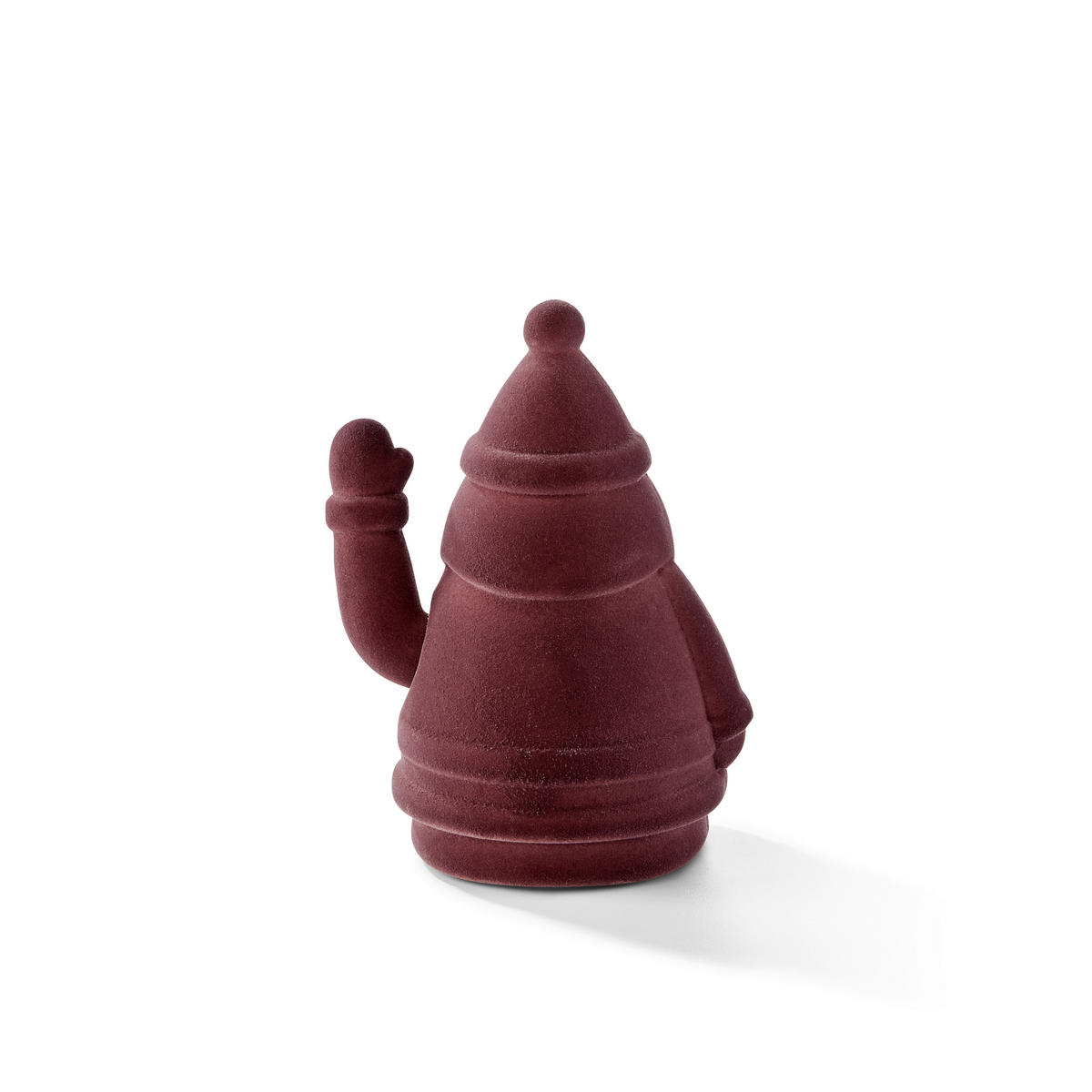 WEIHNACHTSMANN  - Bordeaux, Basics, Kunststoff/Textil (12/17,5cm) - FYNCH-HATTON