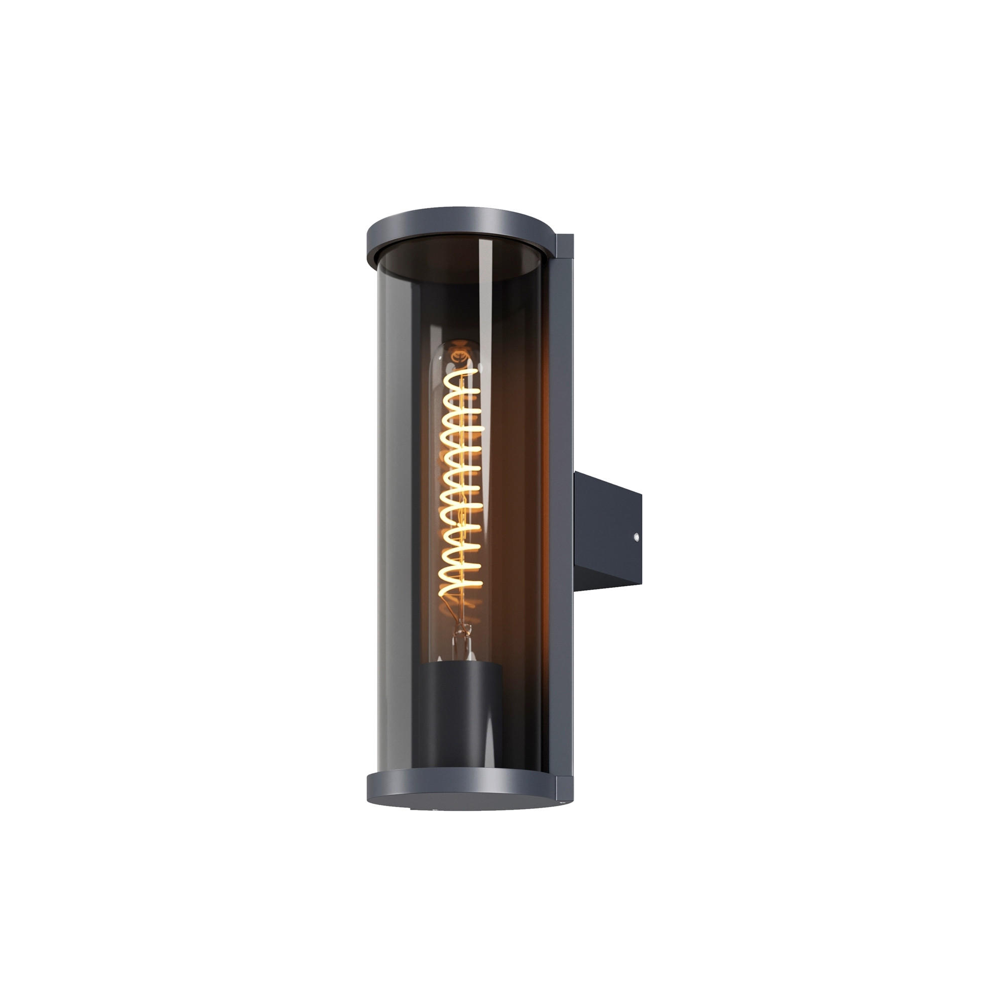 WANDLEUCHTE Conf 10/14.6/28.2 cm  - Graphitfarben, Design, Metall (10/14.6/28.2cm) - MAYTONI