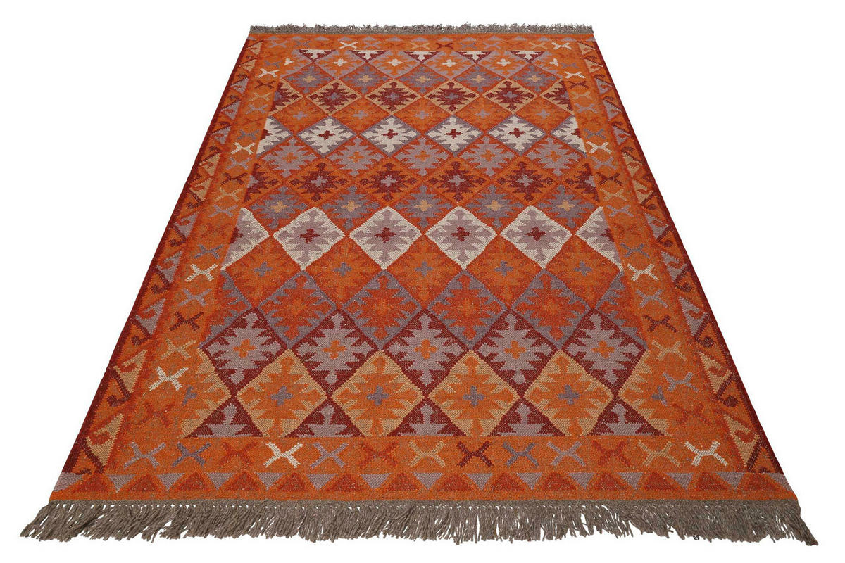 HANDWEBTEPPICH 140/200 cm Pierre Multicolor  - Multicolor, LIFESTYLE, Textil (140/200cm)