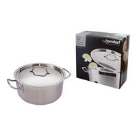 BRATENTOPF PROFI LINE 5 L  - Silberfarben, KONVENTIONELL, Metall (29/13/29cm) - Berndorf