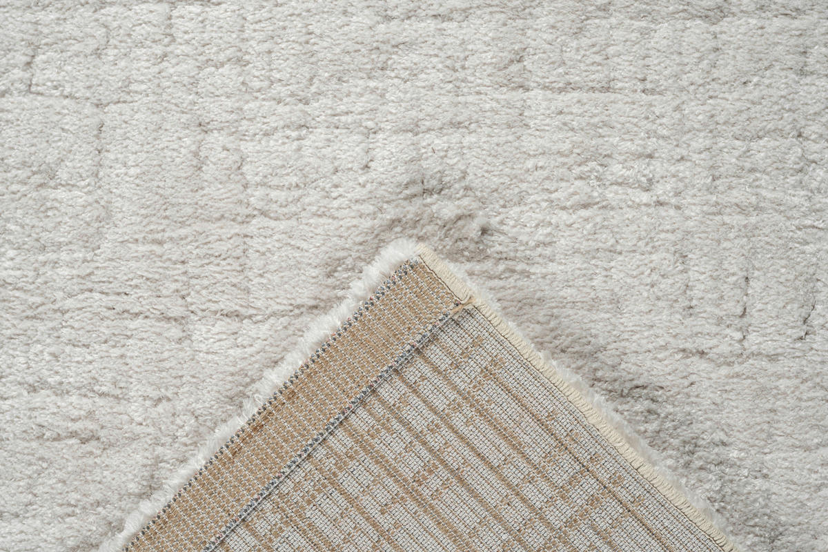 WEBTEPPICH  Wohnzimmer 80/150 cm Masai Creme  - Creme, Basics, Kunststoff/Textil (80/150cm) - Novel