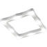 LED-DECKENLEUCHTE - Silberfarben, LIFESTYLE, Metall (56/56/6,2cm)