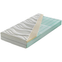 LEŽIŠČE IZ UDOBNE PENE 90/200 cm  - bela, Basics, tekstil (90/200cm) - Optimo