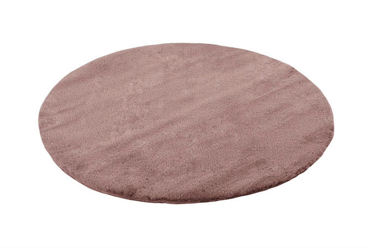 HOCHFLORTEPPICH 100 cm Rabbit Light 525 Rosa Rosa  - Rosa, KONVENTIONELL, Kunststoff/Textil (100cm)