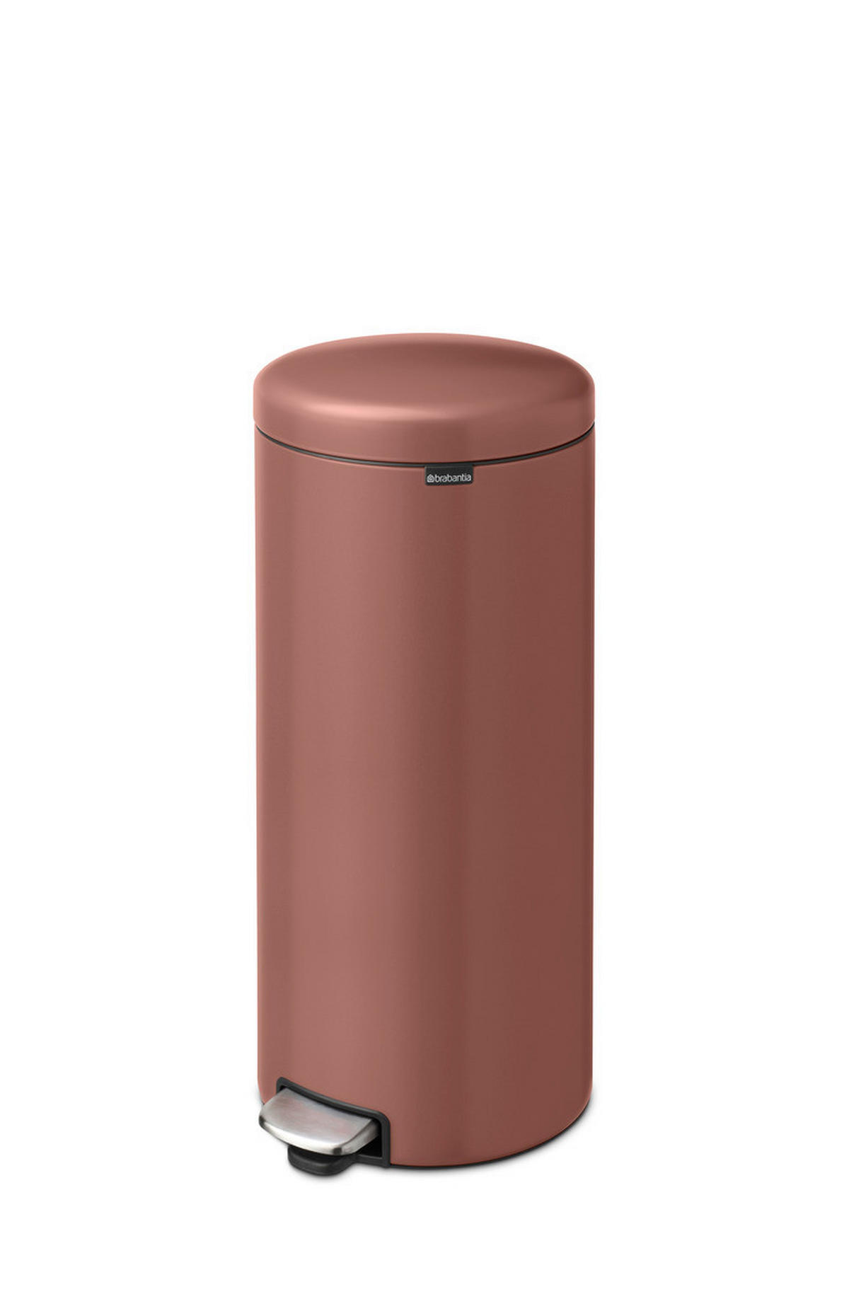 TRETEIMER 30 l  Metall  - Taupe/Anthrazit, Basics, Kunststoff/Metall (29,3/67,9/38cm) - Brabantia