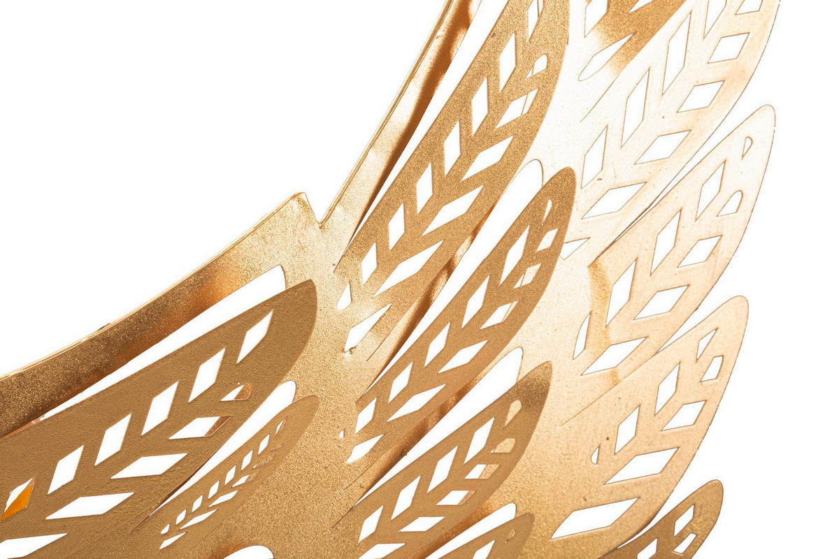 WANDDEKO Metall  - Goldfarben, Basics, Metall (43.5/90/3.5cm)