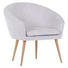 SESSEL Mikrofaser Hellgrau - Hellgrau/Naturfarben, Design, Holz/Textil (73/73/66cm) - Carryhome SESSEL Mikrofaser Hellgrau - Hellgrau/Naturfarben, Design, Holz/Textil (73/73/66cm) - Carryhome